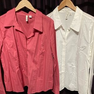2 Women’s XL Long Sleeve Shirt